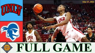 UNLV vs Seton Hall FULL GAME 1st | NCAA Men's Basketball | NIT QUATERFINAL Mar 28,2024