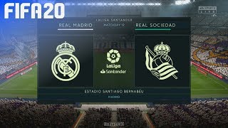 FIFA 20 - Real Madrid vs. Real Sociedad @ Estadio Santiago Bernabéu