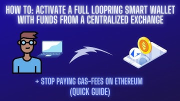 Activate a full (L1+L2) Loopring Smart Wallet - with funds from a Centralized Exchange [QUICK GUIDE]