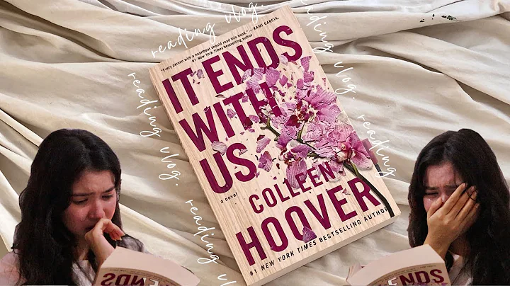 reading 'it ends with us' by colleen hoover in one...