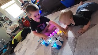 Famous WEE! Fisher price think and learn Kody the coding caterpillar robot kid review. Profile