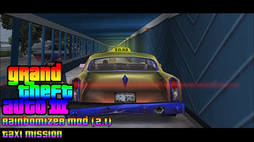 GTA 3 - (Rainbomizer Mod) [2.1] - Taxi Mission