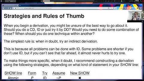 Unit 2 Lecture 5: Negation Rules, Strategies