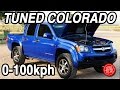 Holden Colorado Turbo Diesel 0-100kmh Review 2009 3.0L Manual Tuned Motor Mud Tyres & Lift Kit EP#20