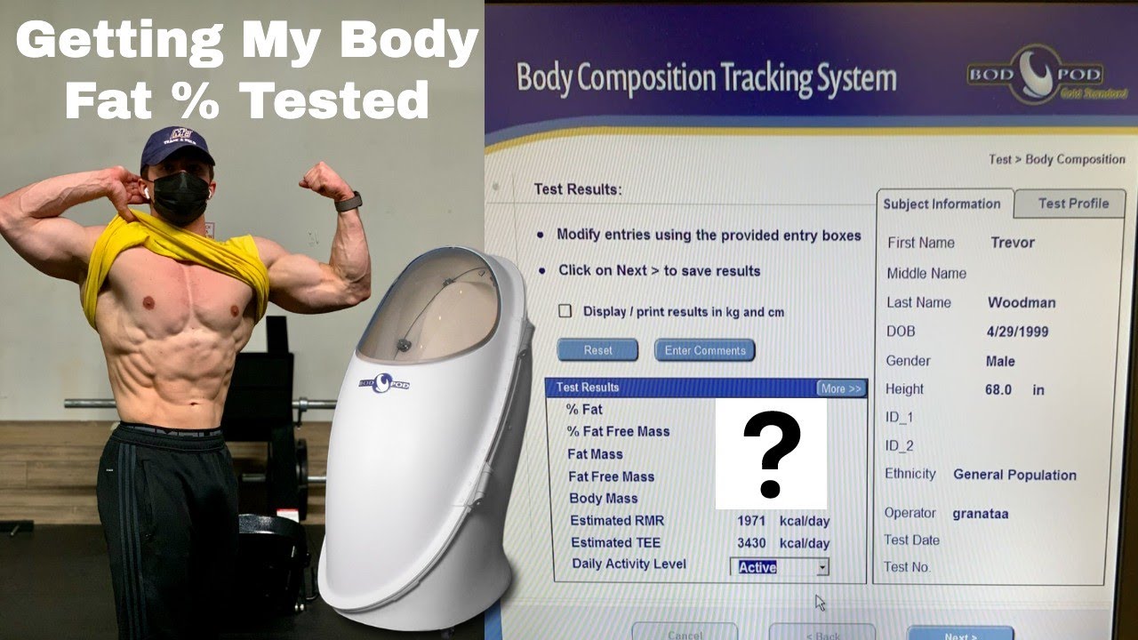 Powerlifter Getting Body Fat Tested?!?! YouTube