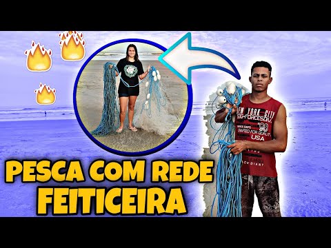 Vídeo: Como Pescar Com Rede