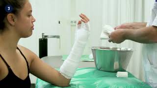 Volar forearm splint