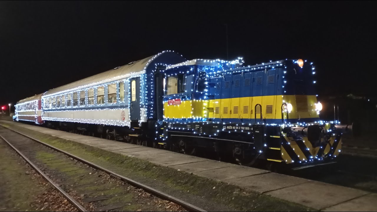 🎄Vánoční vlak v Dobré🎄 - SILVERSTROVSKÝ SPECIÁL