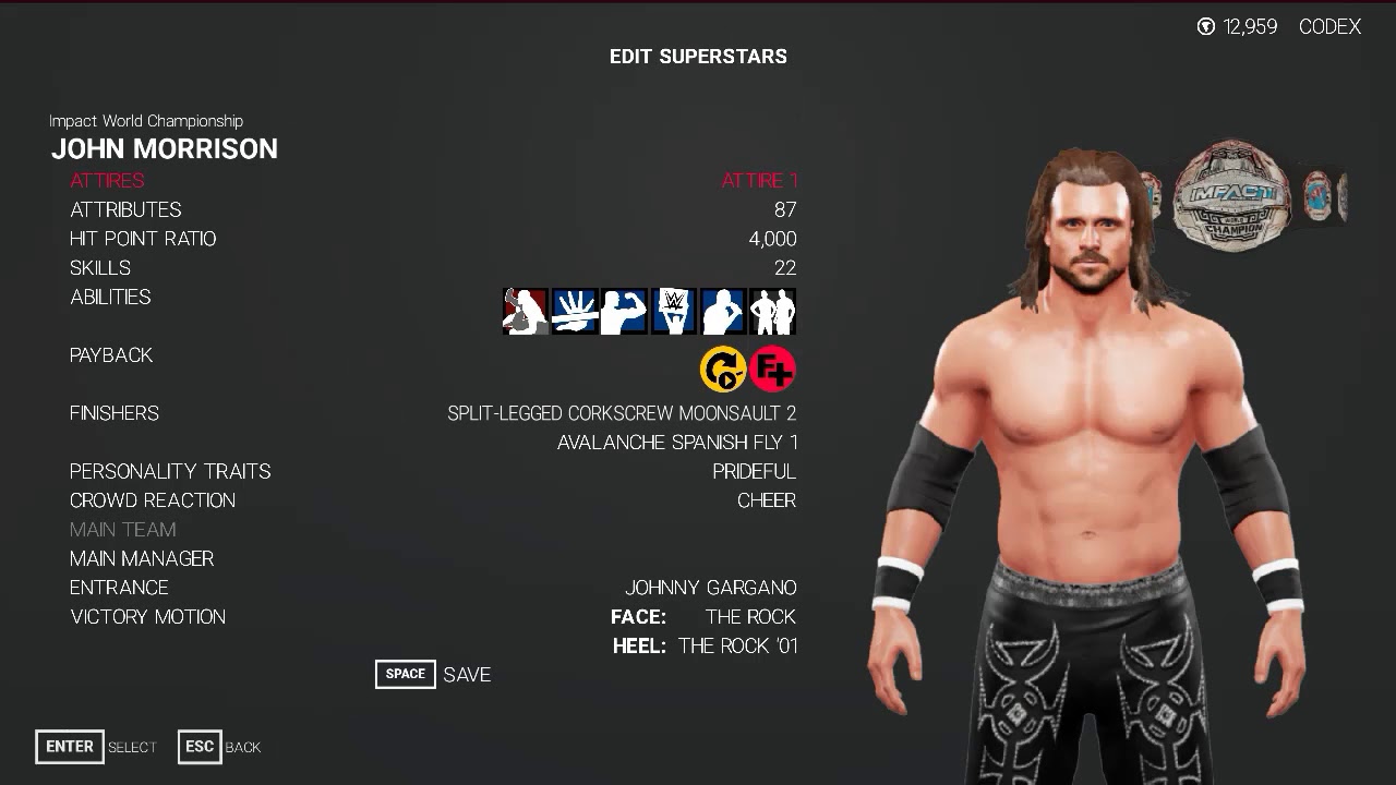 Wwe K My Save File With Caws Community Creations Youtube