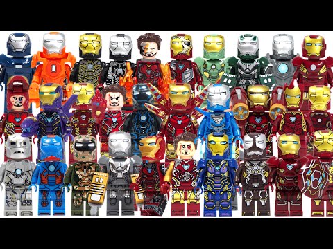 In this video Lego Marvel's Avengers all LEGO Iron Man Transformations with Hulkbuster Transformatio. 