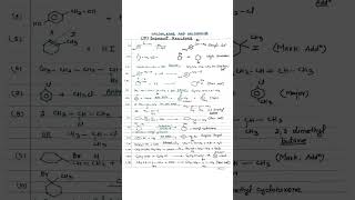 Important Reactions | Haloalkanes & Haloarenes | Class 12 Exam Chemistry #chemistry