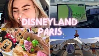 DISNEYLAND PARIS VLOG!🏰 Travel Day, Trip Plans & Packing 🇫🇷✨🤍