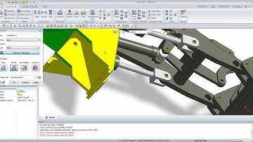 Heavy equipment Analysis tutorial on midas NFX mechanical CAE solution.wmv