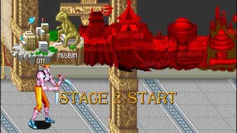 Captain Commando(arcade)_Time glitch in the boss