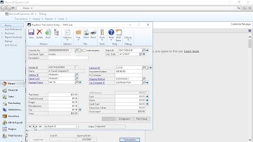 Dynamics GP Batches Window Not Saving Your BatchID? Quick Tip to Return to the selected batch.