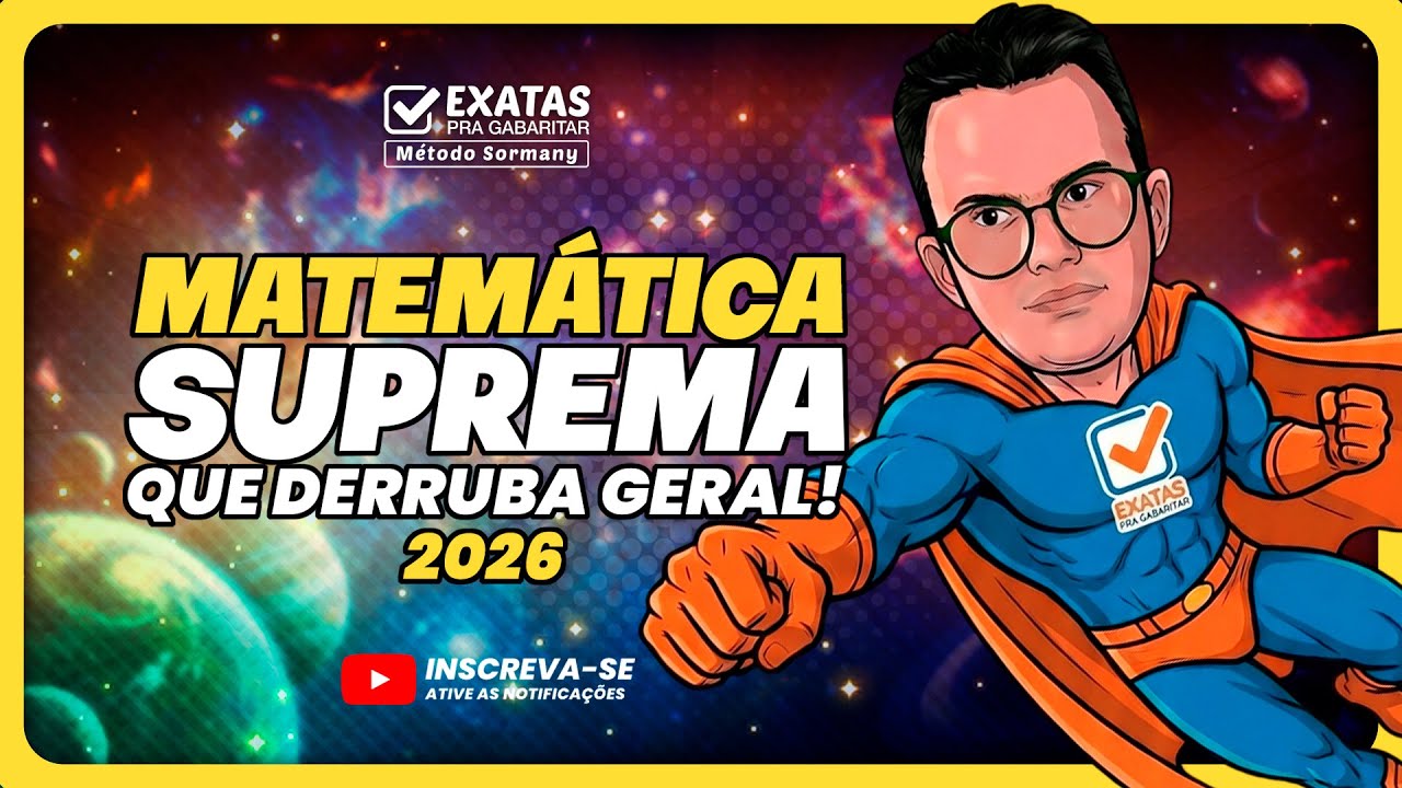 Matemática Suprema que Derruba geral os Concurseiros 🎯📚
