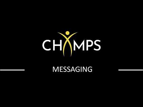 Champs App Messaging Tool (Mobile Version)