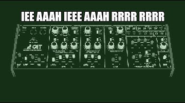 Demo : Behringer Cat (S&H and pitch sweeps)