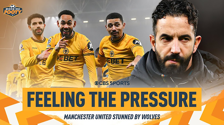 Manchester United stunned by Wolves 2-0, Amorim feeling the pressure? | Morning Footy | CBS Sports