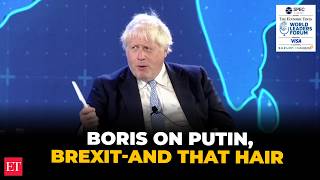 ‘A snail would go twice as fast’: Boris Johnson on Putin, Brexit and India | ET WLF 2026