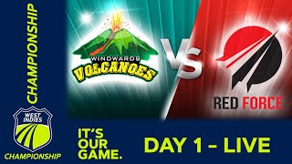 🔴 LIVE  Windwards v Trinidad & Tobago - Day 1 | West Indies Championship | Tuesday 31st Jan 2023