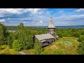 Петропавловский храм на острове Лычный, 1620 г. Озеро Сандал, Кондопожский район, Карелия.