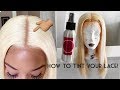 How I Tint My Lace Front Wig| Ft. LUHair