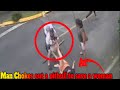 Man chokes out a Pitbull to save a woman!!!