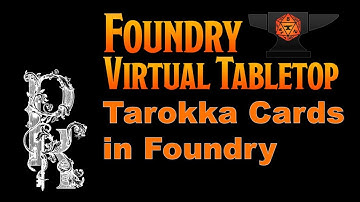 FoundryVTT Tip #4: Tarokka Cards (Curse of Strahd)