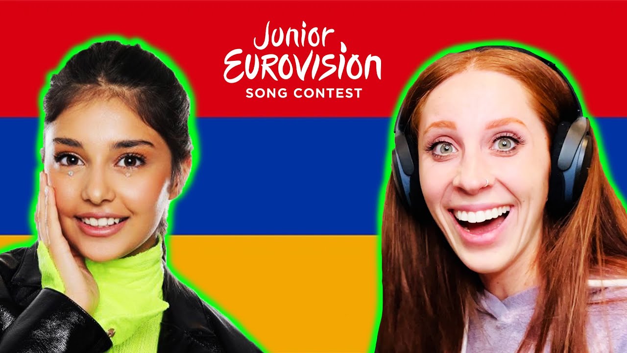 АРМЯНСКАЯ ДЕВУШКА ОТРЕАКТИРОВАЛА НА ПЕСНЮ АРМЕНИИ ДЛЯ ДЕТСКОГО ЕВРОВИДЕНИЯ 22 // НАРЕ 