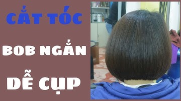Mẫu tóc ngắn cắt là cụp Huynh Nguyễn