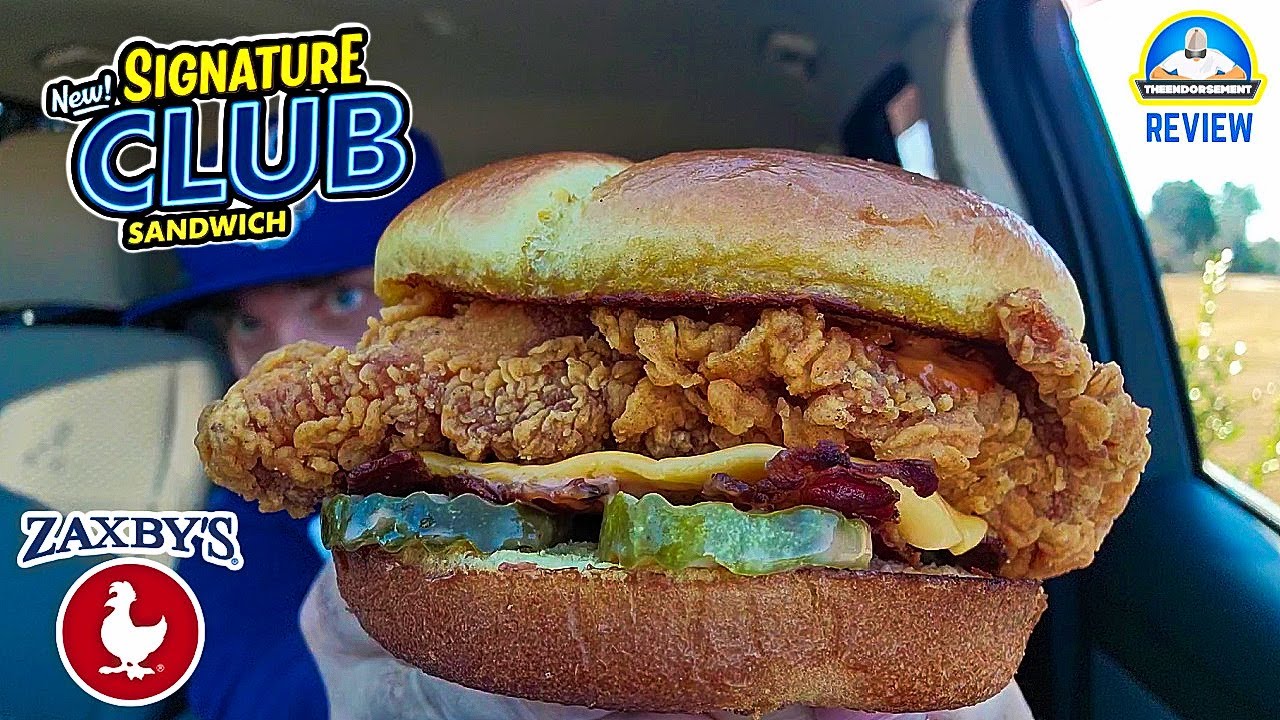 Zaxby s Signature Club Sandwich Review Best Chicken Sandwich Zaxby s Signature Club Sandwich Review Best Chicken Sandwich