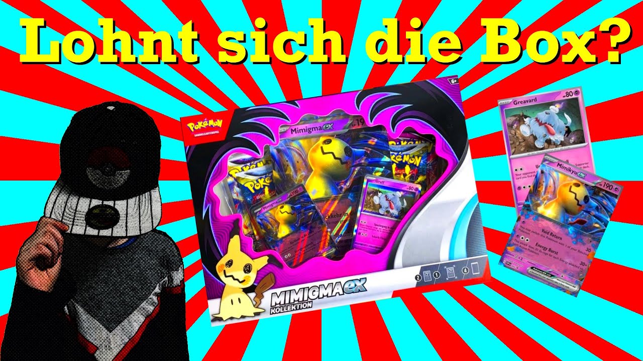 Opening der MIMIGMA ex KOLLEKTION - lohnt sich die Box? Pokémon!