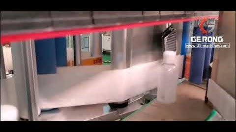 Hand sanitizer gel small bottle automatic labeling machine
