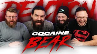 Cocaine Bear - Official Trailer (2023) REACTION!!