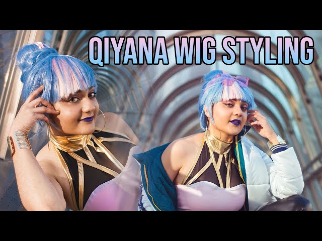 GGEZ True Damage Qiyana Cosplay Two Ways Wear Earrings 