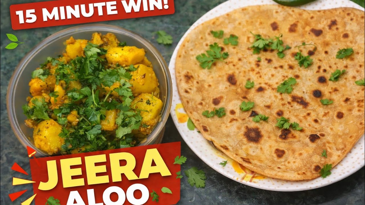 🔥 Jeera Aloo Recipe LIVE | Sirf 15 Minute ki Easy Sabzi
