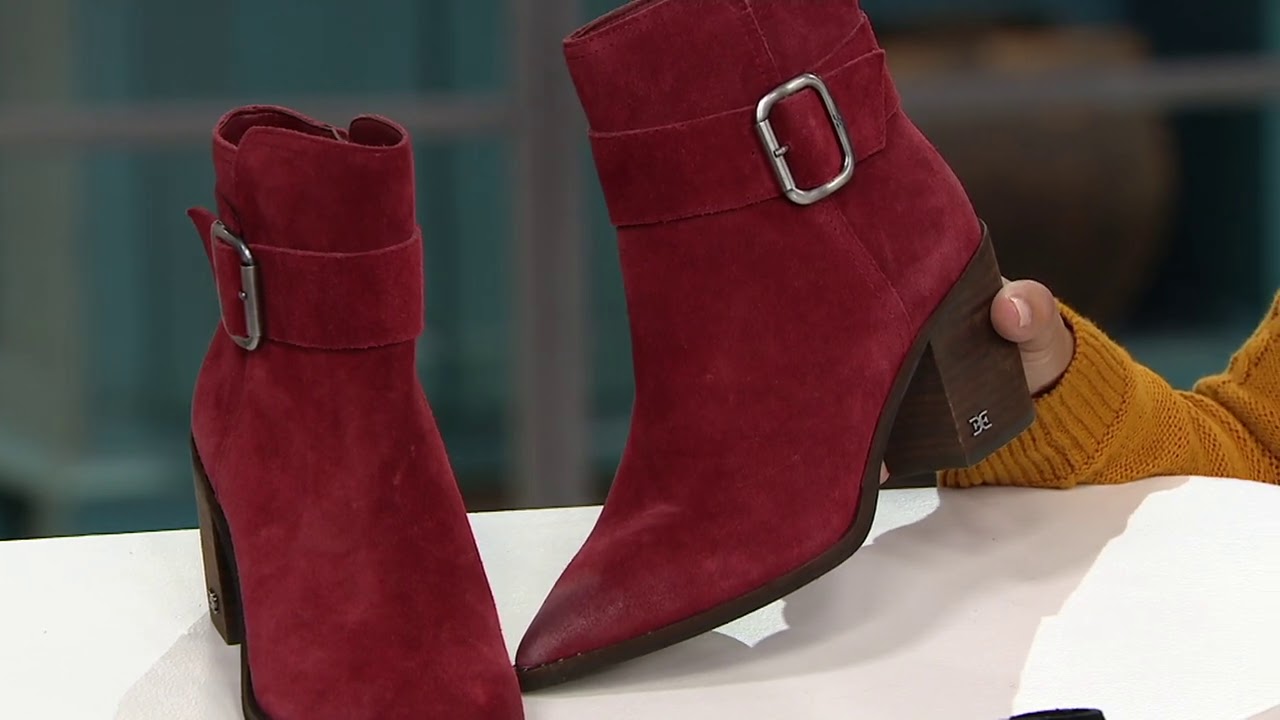 qvc sam edelman boots