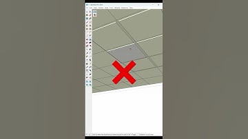 ✅Best way to create ceiling Panel in just one click in Sketchup Modeling Hack #hack #sketchup