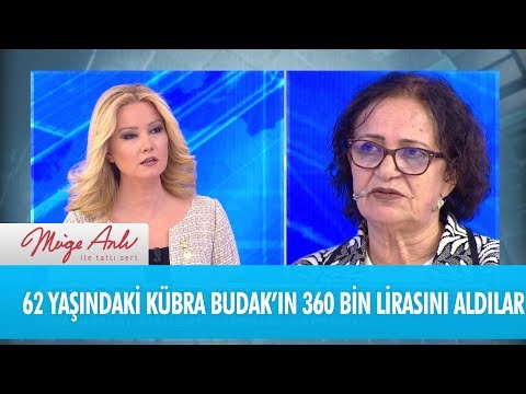 62 Yaşındaki Kübra Budak'ın 360 bin lirasını aldılar - Müge Anlı İle Tatlı Sert 9 Kasım 2018