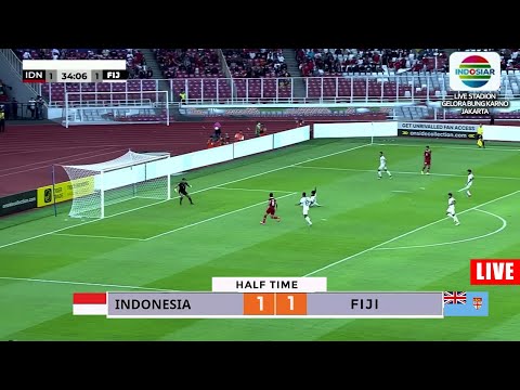 🔴 LIVE INDOSIAR INDONESIA U20 VS FIJI U20 - TIMNAS U20 MATCHDAY 2023