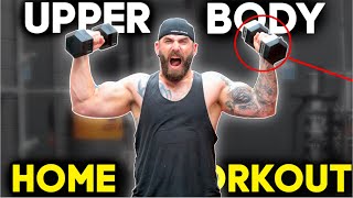 20 Min Upper Body Dumbbell Workout At Home