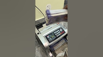 Day29 Note Counting Machine Overload #money  #note #fast #trending #youtube #shorts #fun #2025