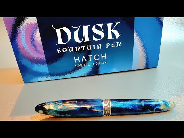Kilk×HATCH Dusk (EF) 万年筆 KILK 'DUSK' FOUNTAIN PEN | ENDLESS PENS HATCH EXCLUSIVE - YouTube