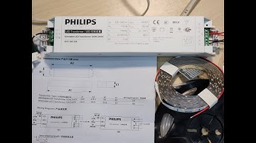 Test bộ dimmer led dây 150w 24V Philips chất lượng