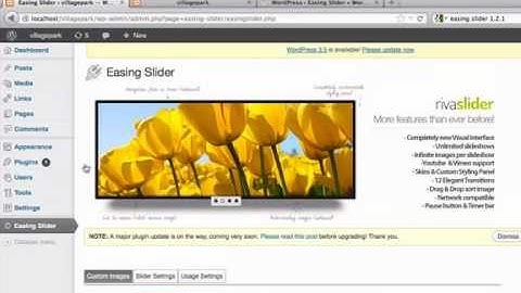 21. Wordpress - How to add a Responsive Slideshow 1