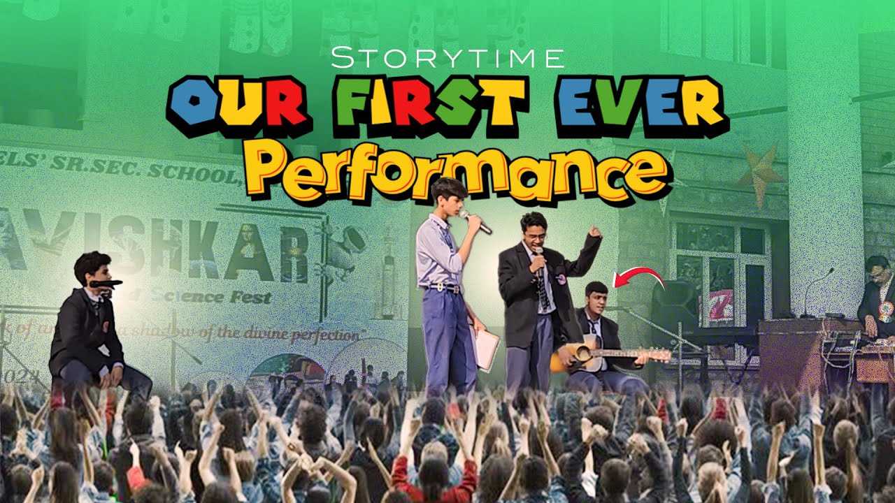 First EVER Performance in School 🎤 || Storytime