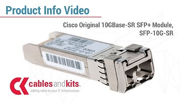 What you need to know about the  Cisco Original SFP-10G-SR