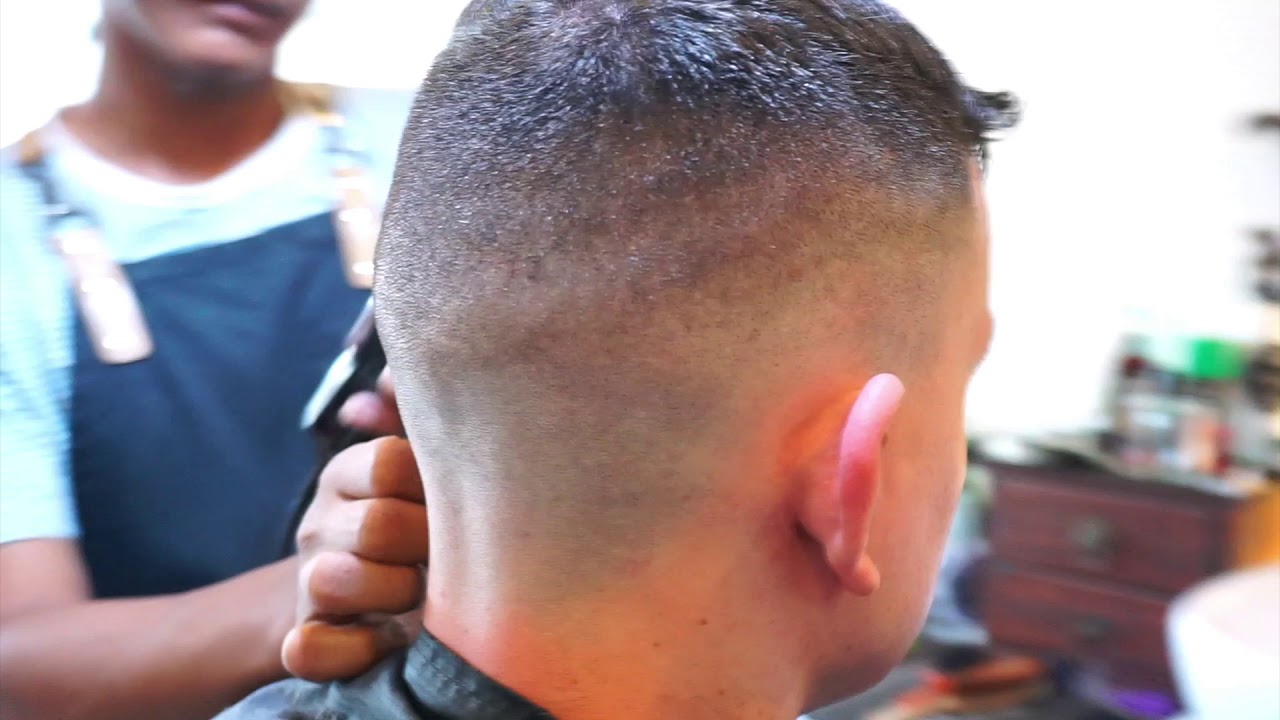 Hair Fade in Barbershop Seminyak by Sharp Edge Barber