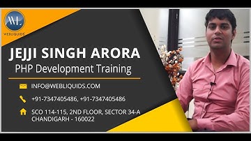 PHP Training Course in Chandigarh | Student Review: Jejji Singh Arora